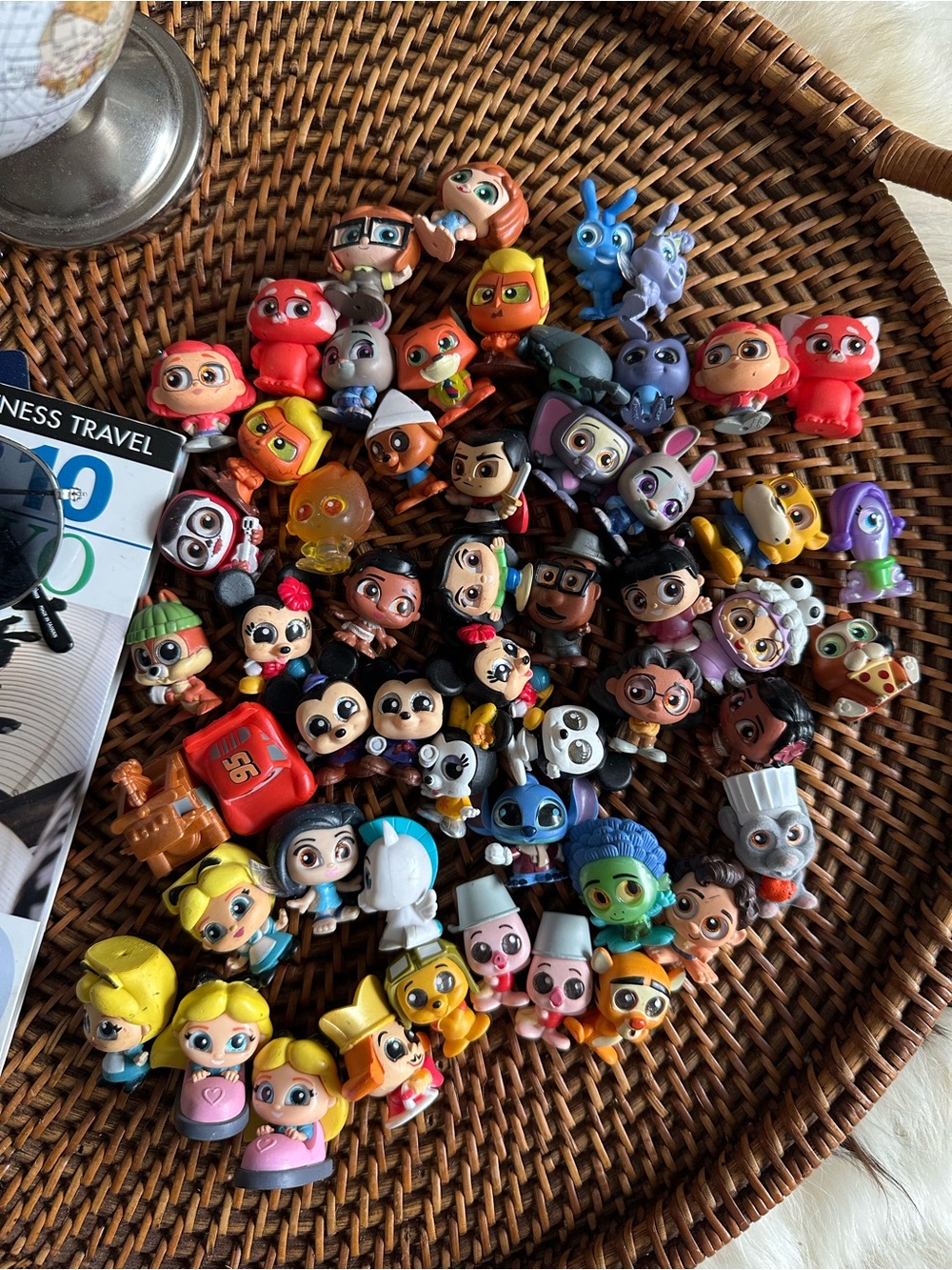 Disney Pixar Doorables Figure Blind Bag Toys 54 Piece Lot
